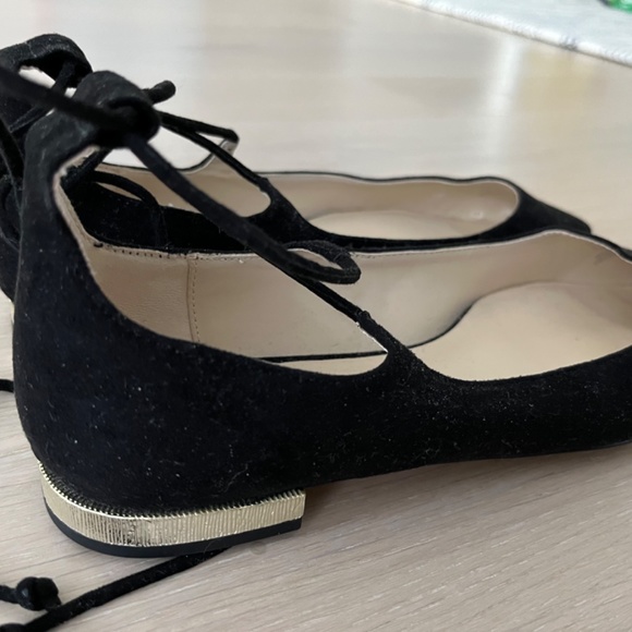 Zara point toe ballet strappy flats - size 36 (US 6/6.5) - Picture 2 of 3